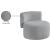 Como Boucle Fabric Accent Chair