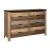 Sembene Wood Double Dresser w/6 Drawers