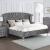 Deanna Velvet Tufted Panel Bedroom Set