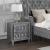 Deanna Velvet Nightstand w/2 Drawers
