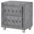 Deanna Velvet Nightstand w/2 Drawers