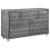 Deanna Velvet Dresser w/7 Dresser