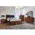 Robyn Fabric/Wood Bed, California King Size