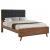 Robyn Fabric/Wood Bed, California King Size