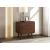 Robyn Wood Nightstand w/2 Drawers & Dual USB