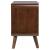 Robyn Wood Nightstand w/2 Drawers & Dual USB
