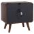 Robyn Wood Nightstand w/2 Drawers & Dual USB