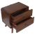 Robyn Wood Nightstand w/2 Drawers & Dual USB