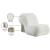 Quadra Boucle Fabric Accent Chair
