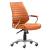 Enterprise Leatherette Adjustable Height Office Chair w/Low Back