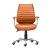 Enterprise Leatherette Adjustable Height Office Chair w/Low Back