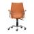 Enterprise Leatherette Adjustable Height Office Chair w/Low Back