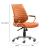 Enterprise Leatherette Adjustable Height Office Chair w/Low Back
