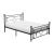 Morris Metal Platform Bed, Full Size