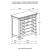 Brenner Wood Chest w/7 Drawers