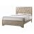 Beaumont Leatherette/Wood Panel Bed