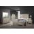 Beaumont Leatherette/Wood Panel Bed