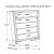 Beaumont Wood Chest w/5 Drawers