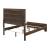 Brandon Wood Panel Bed, Full Size