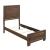 Brandon Wood Panel Bed, Twin Size