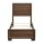 Brandon Wood Panel Bed, Twin Size