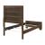 Brandon Wood Panel Bed, Twin Size