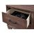 Brandon Wood Nightstand w/2 Drawers