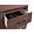 Brandon Wood Nightstand w/2 Drawers