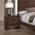 Brandon Wood Nightstand w/2 Drawers