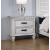 Franco Wood Nightstand w/2 Drawers