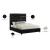 Zuma Velvet Queen Size Bed