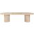 Belinda Extendable Oval Oak Wood Veneer Dining Table