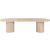Belinda Extendable Oval Oak Wood Veneer Dining Table