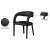 Sylvester Fully Upholstered Faux Leather Dining Chair