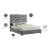 Zuma Velvet King Size Bed