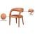 Sylvester Fully Upholstered Faux Leather Dining Chair