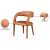 Sylvester Fully Upholstered Faux Leather Dining Chair