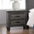 Franco Wood Nightstand w/2 Drawers