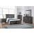 Franco Wood Nightstand w/2 Drawers