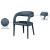Sylvester Fully Upholstered Faux Leather Dining Chair