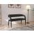 Sylvester Faux Leather Bench