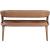 Sylvester Faux Leather Bench