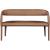 Sylvester Faux Leather Bench