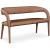 Sylvester Faux Leather Bench
