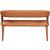 Sylvester Faux Leather Bench