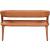 Sylvester Faux Leather Bench