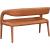 Sylvester Faux Leather Bench