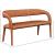 Sylvester Faux Leather Bench