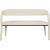 Sylvester Faux Leather Bench