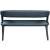 Sylvester Faux Leather Bench